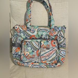 Vera Bradley Paisley Utility Tote - Used